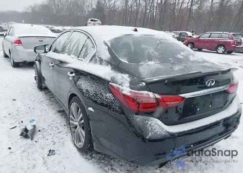 2018 Infiniti Q50 3.0T Sport from USA, damaged, VIN JN1EV7AR5JM436675